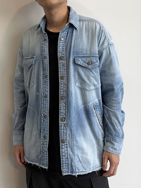 OVER DENIM SHIRTS / RC29-SH-001 / オーバーデニムシャツ / ライトインディゴ
