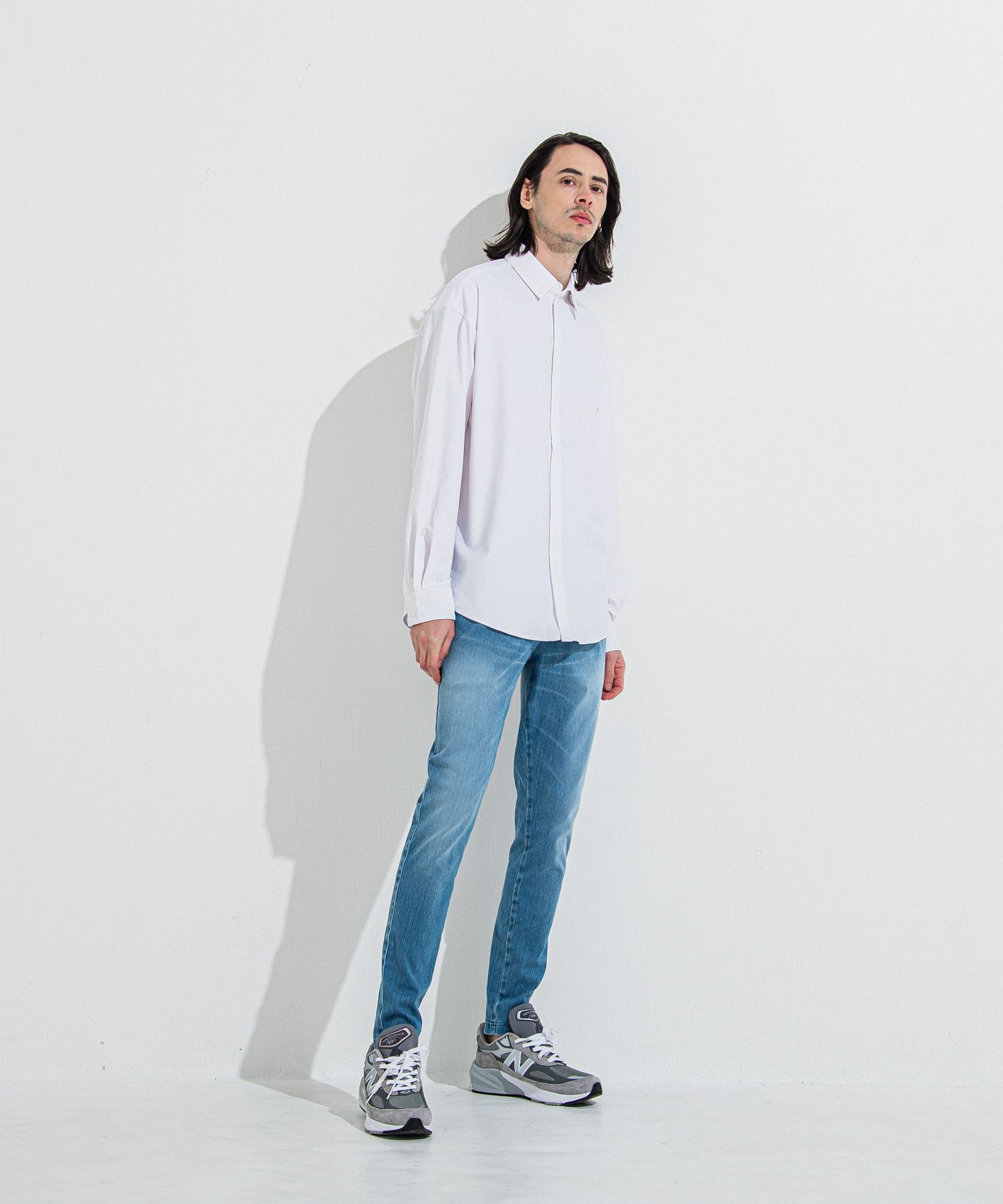 RUSH JACK SHIRTS / RC36-SH-001 / オーバーサイズラッシュガードシャツ / ホワイト