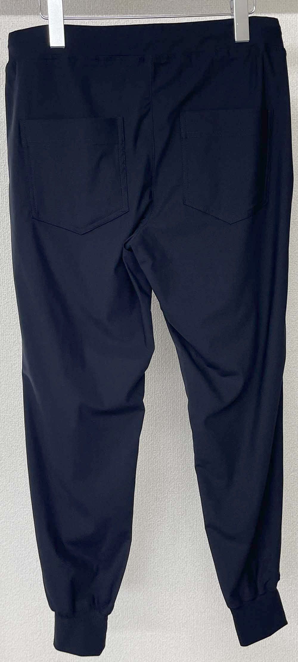 BILLIE NYLON PANTS / RC25-ST-028 / ナイロンリブパンツ / ブラック