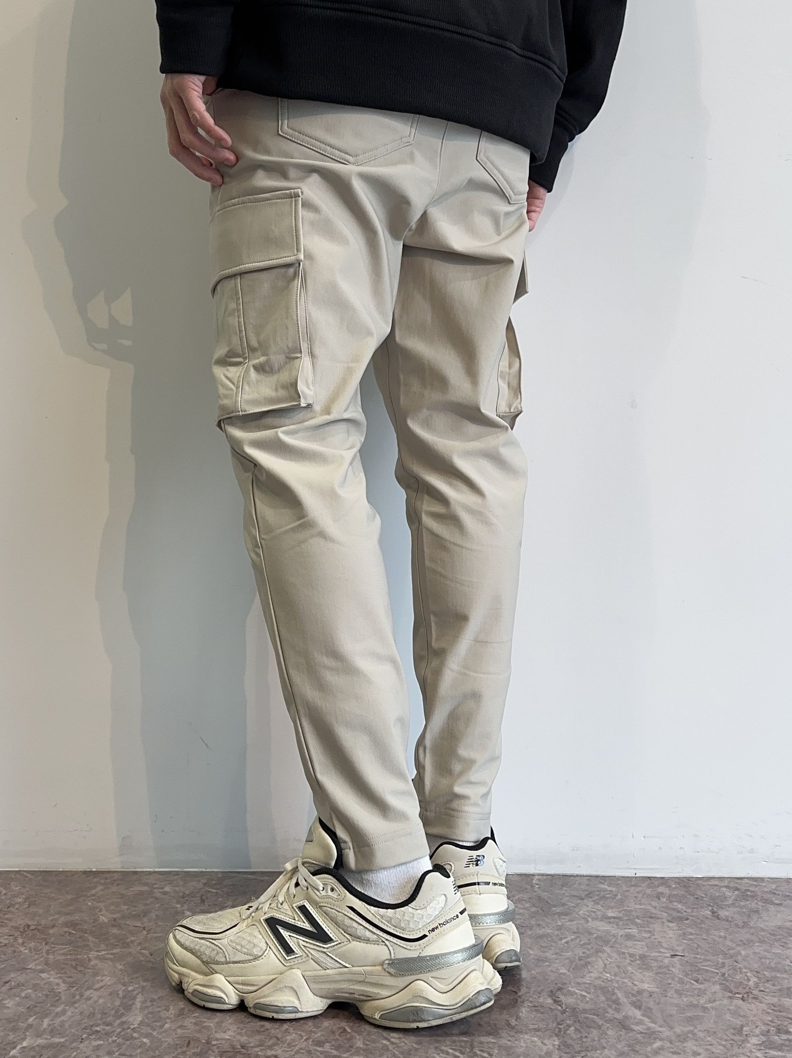 ROLAND HEAT CARGO / RC38-ST-029H / 裏起毛イージーカーゴパンツ / グレージュ (11月上旬入荷予定)