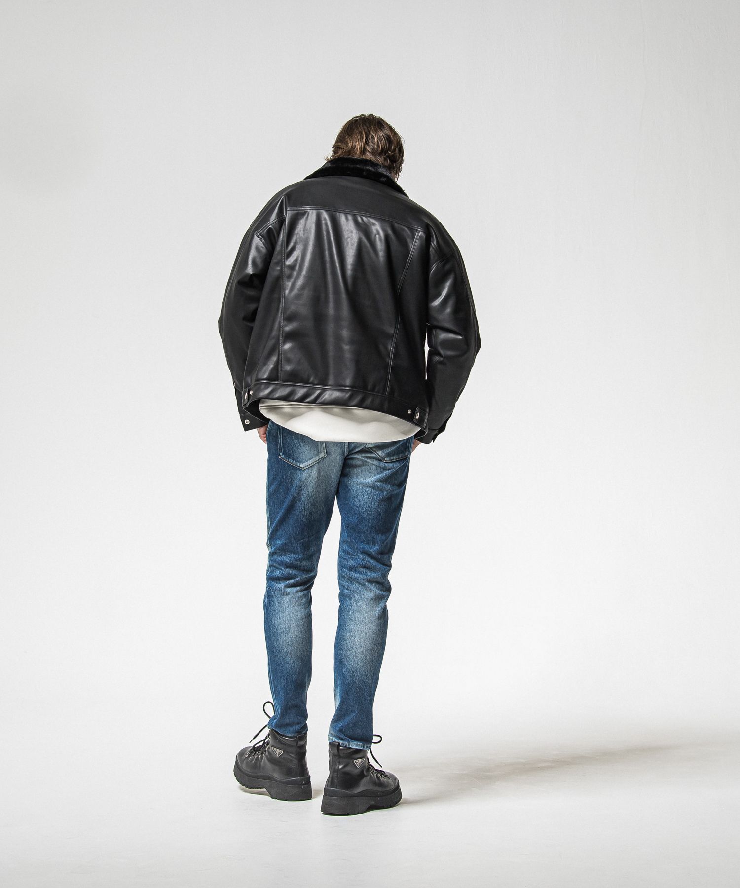 MICK DENIM JERSEY / RC38-ST-020 / デニムジャージテーパードパンツ / インディゴユーズド (12月上旬入荷予定)