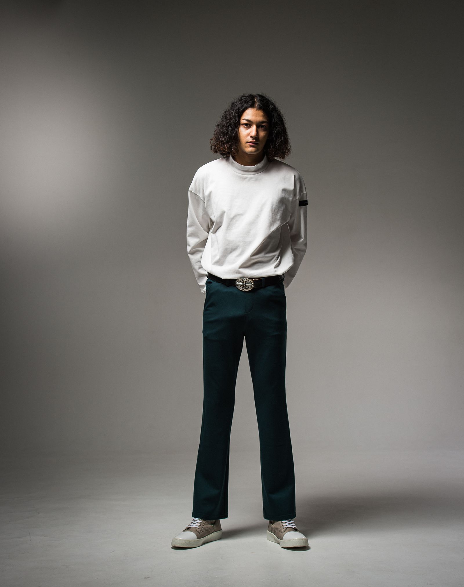MOCKNECK LONG SLEEVE / RC23-T-008 / モックネック長袖Tシャツ※