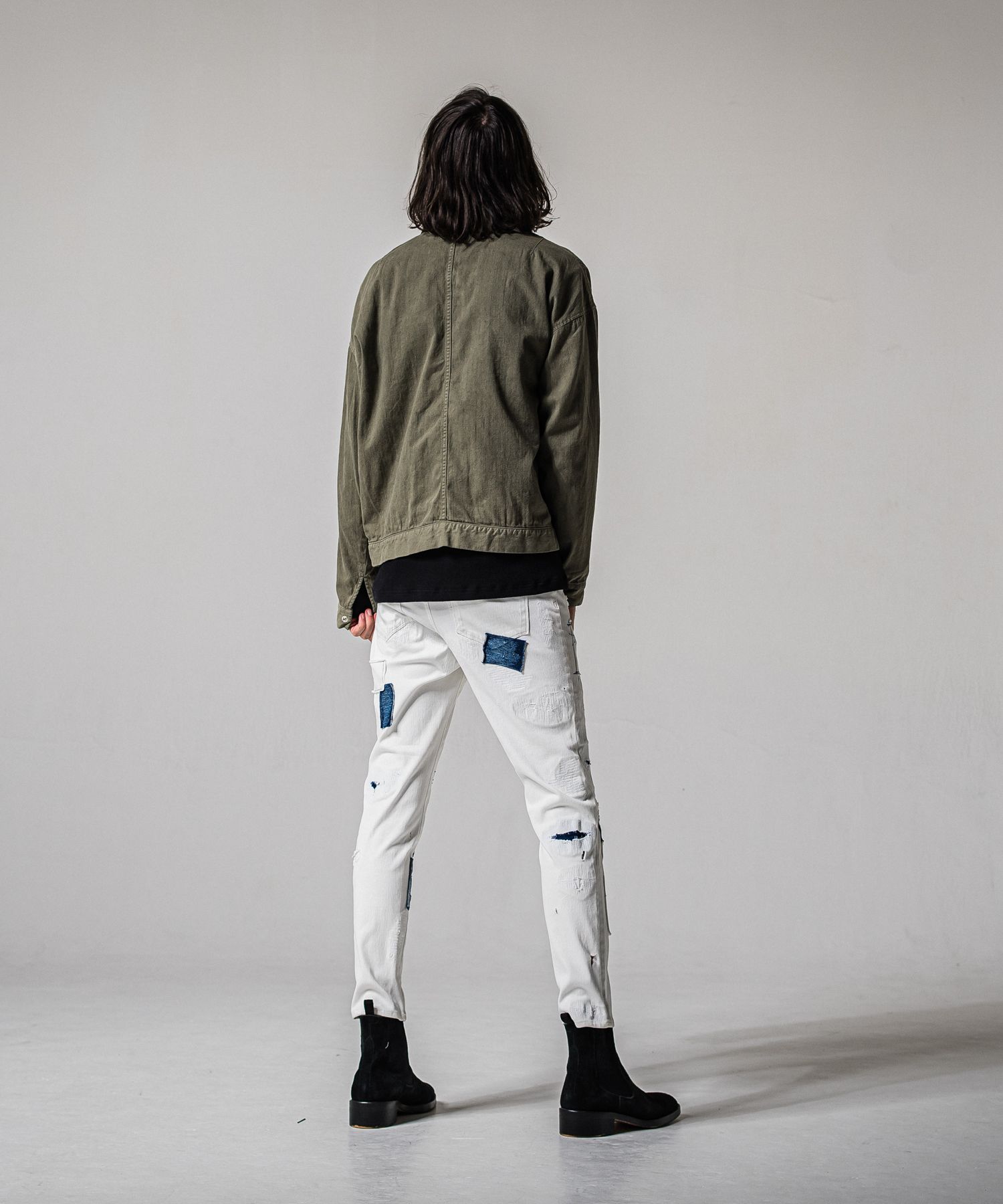 LDENIM AG FLIGHT JACKET / RC39-JK-003 / デニムフライトジャケット / カーキ (3月中旬入荷予定)