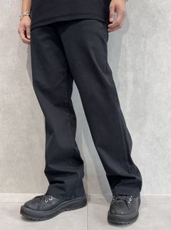 KING DENIM JERSEY / BASIC-ST-005 / デニムジャージバギーワイドパンツ / ブラック