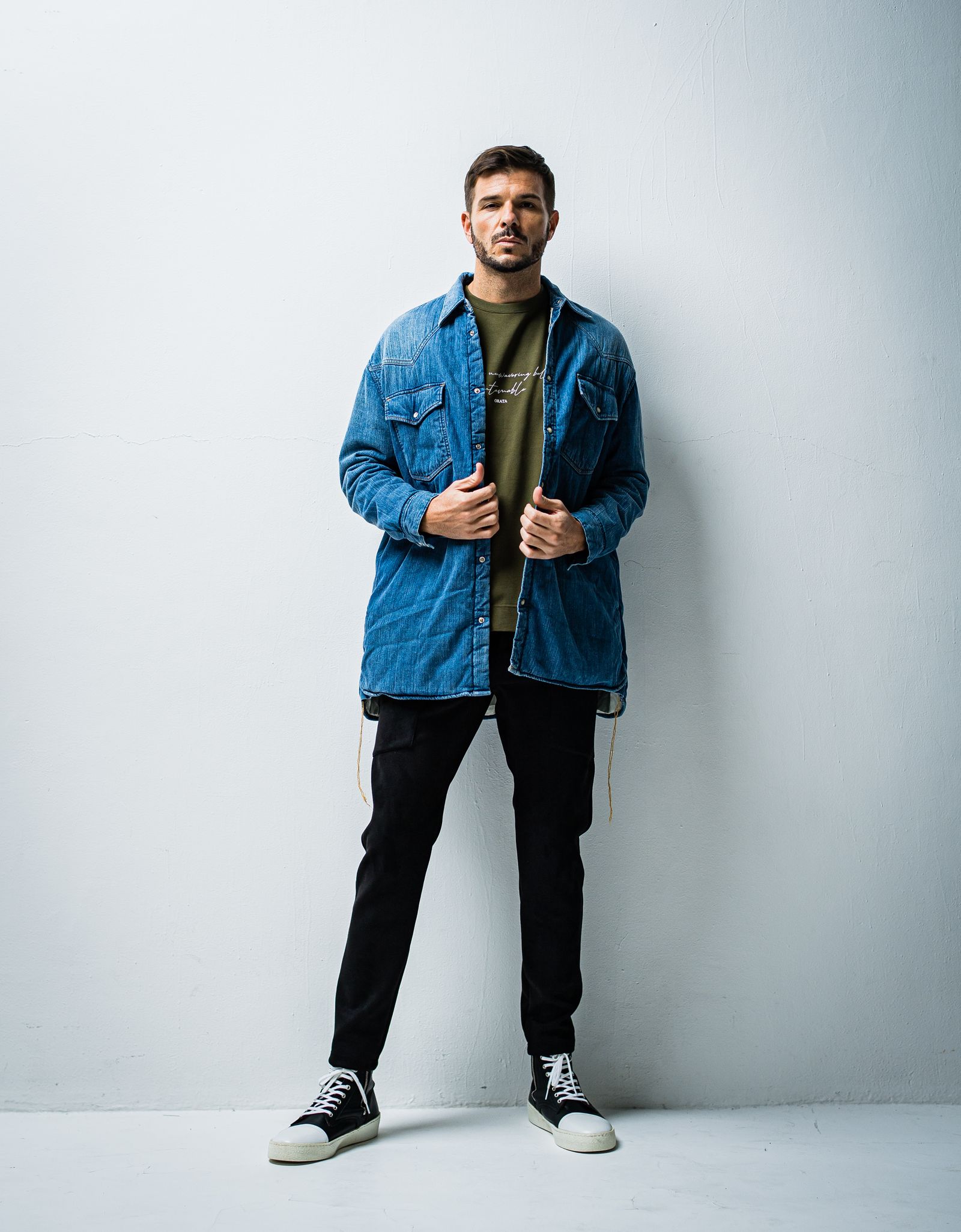 WESTAN SHIRT COAT / OR1-JK-006 / ウエスタンシャツコート / インディゴユーズド (12月中旬入荷予定)