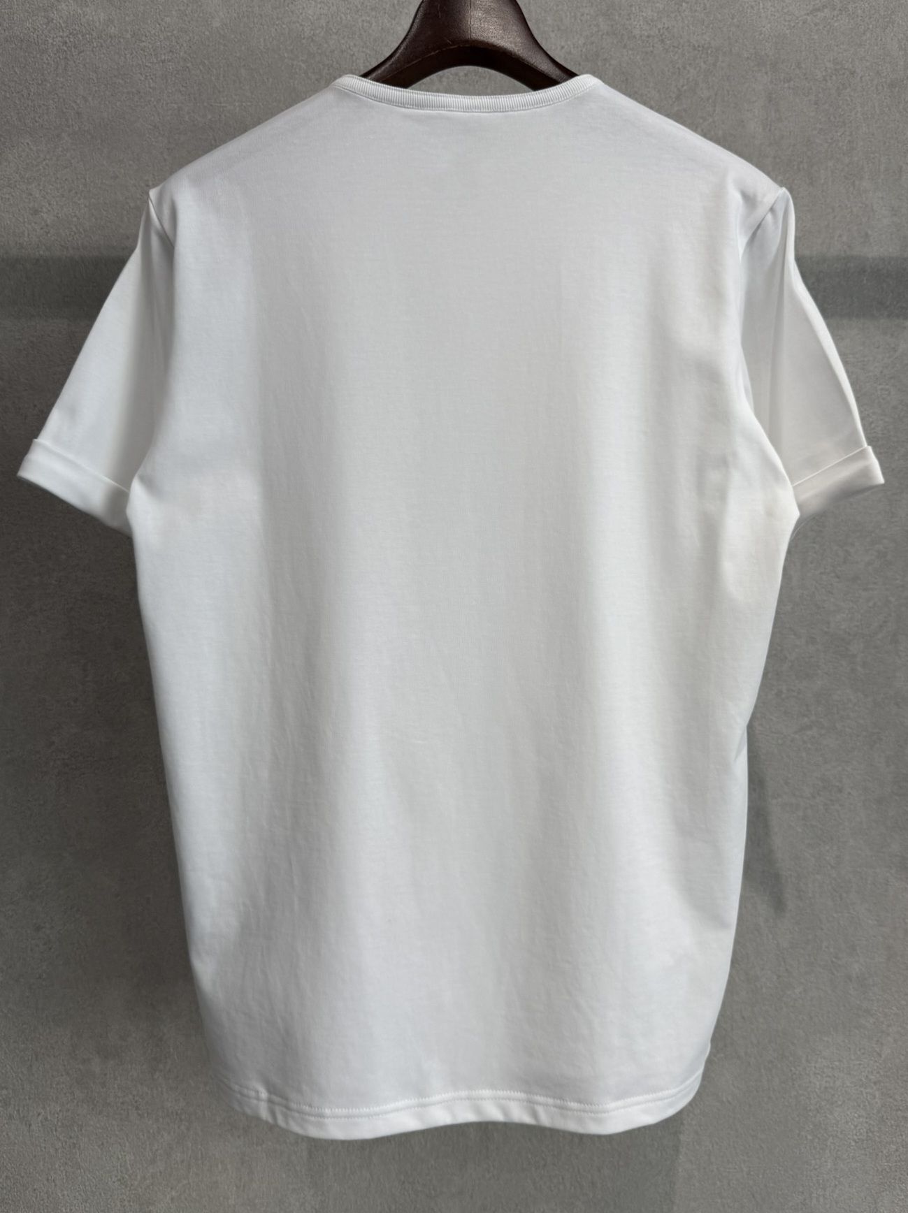 ROLL UP HENRY T / RC40-T-005 / ロールアップヘンリーネックTシャツ / ホワイト