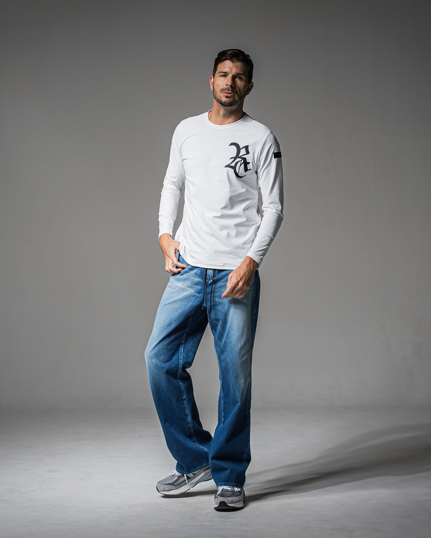 KING DENIM JERSEY / RC37-ST-005 / デニムジャージ バギーワイドパンツ / ライトインディゴ