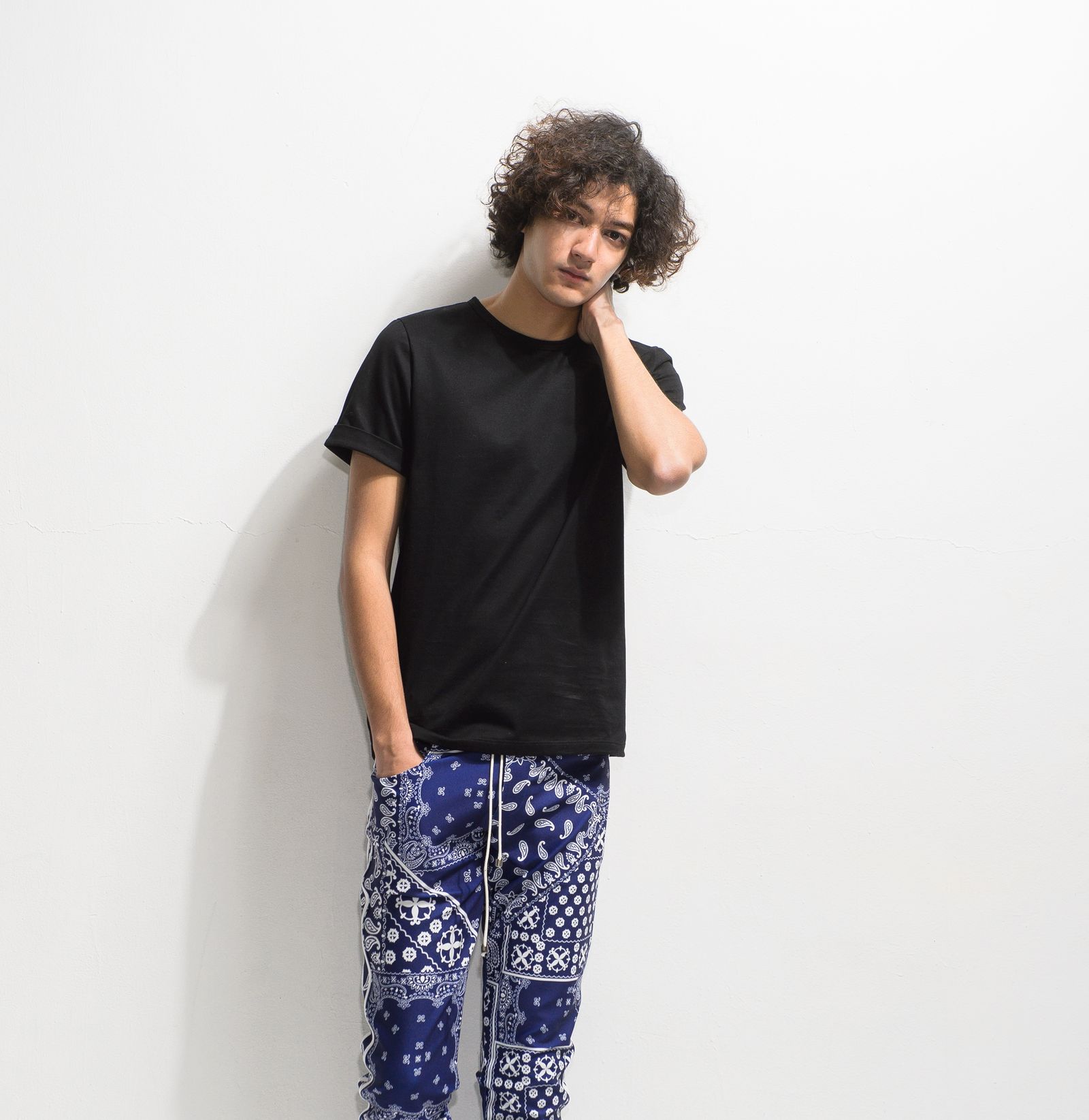 ROLL UP JERSEY TEE / RC20-T-001 / 無地Tシャツ