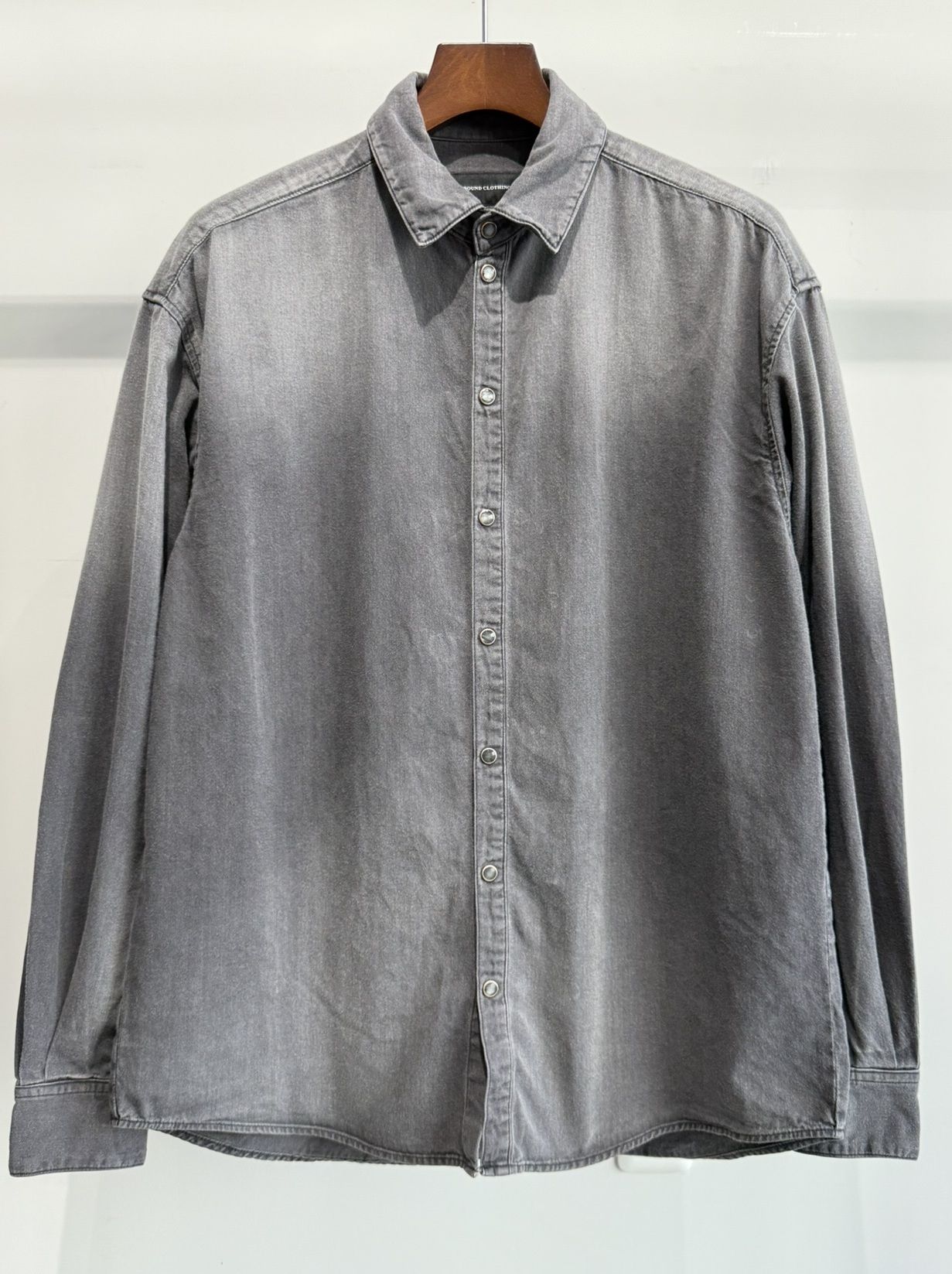 DENIM JACK SHIRTS / RC35-SH-001D / オーバーデニムシャツ / ブラックユーズド