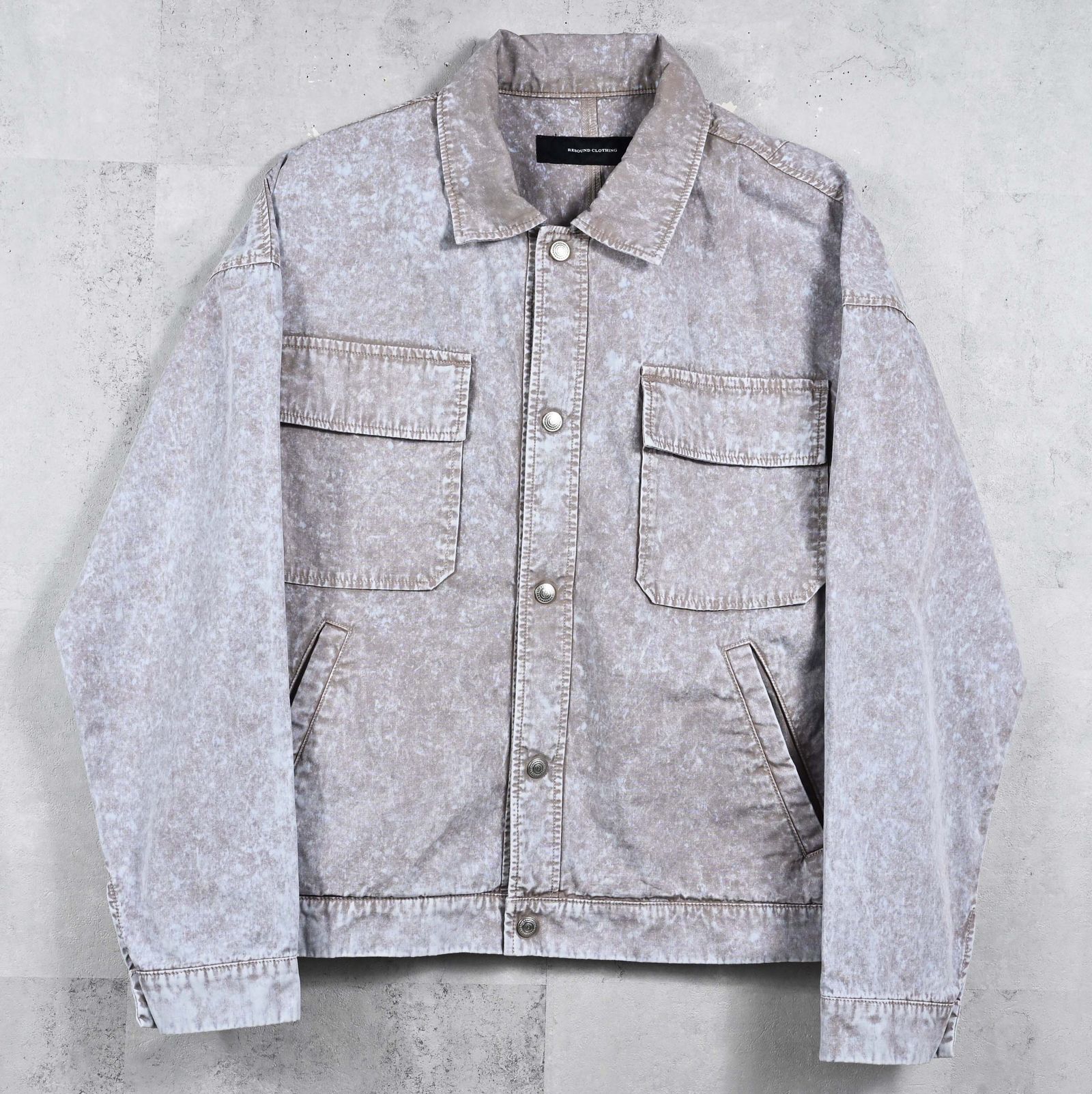 FIELD SHIRT JK / RC39-SH-004 / ミリタリーシャツジャケット / ブラウン (2月中旬入荷予定)