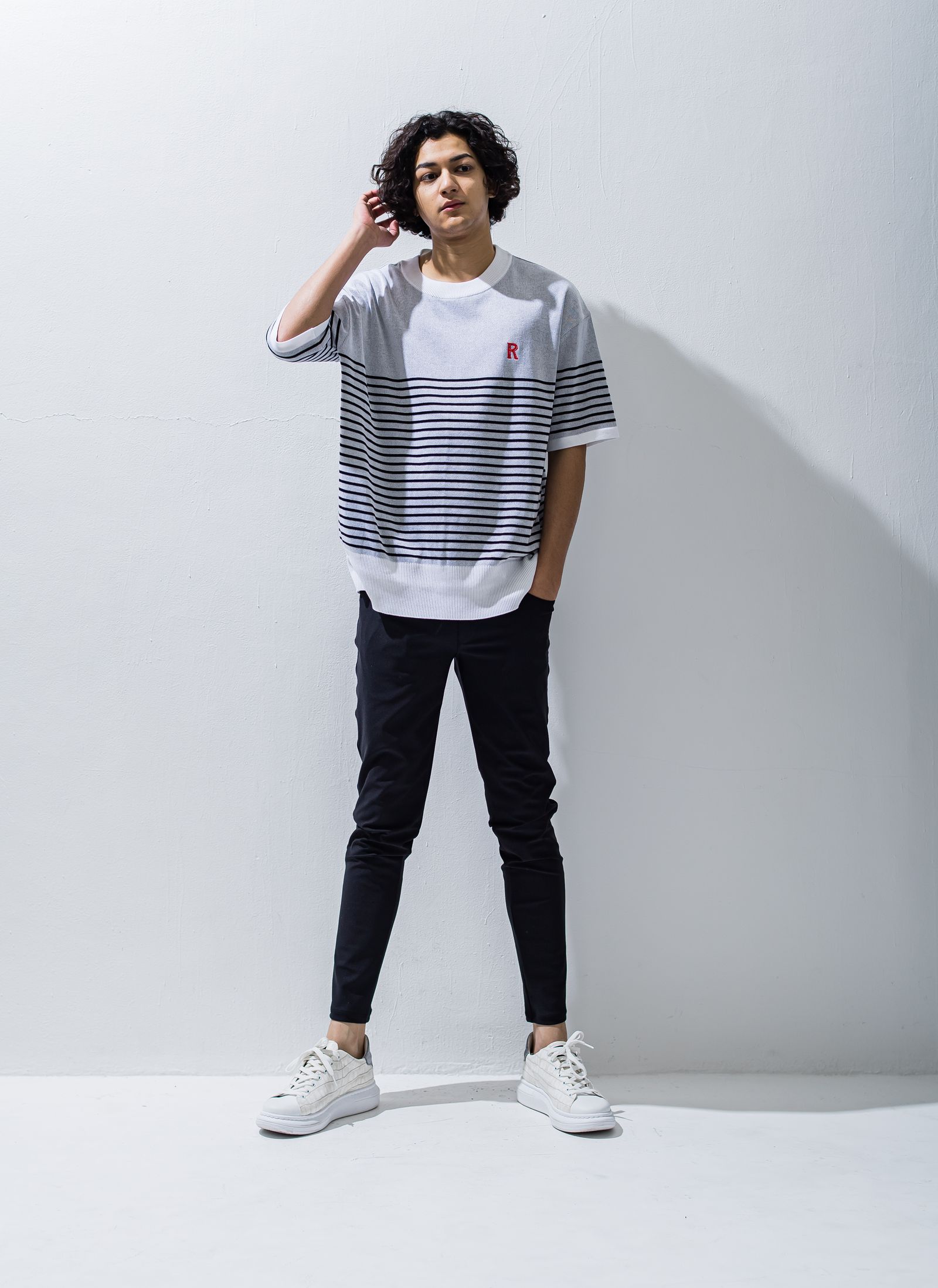 JAMES EASY PANTS / RC28-ST-034 / 5ポケットイージーパンツ / ブラック