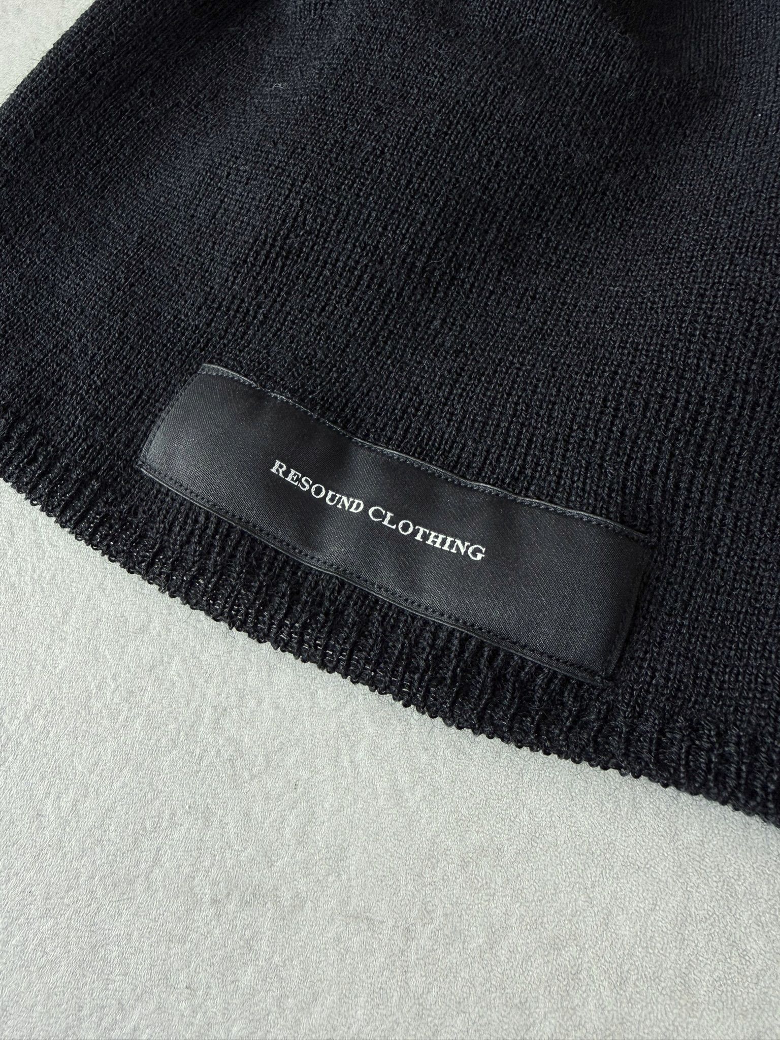 WOOL KNIT CAP / RC38-CAP-003 / ウールニットキャップ / ブラックタグ