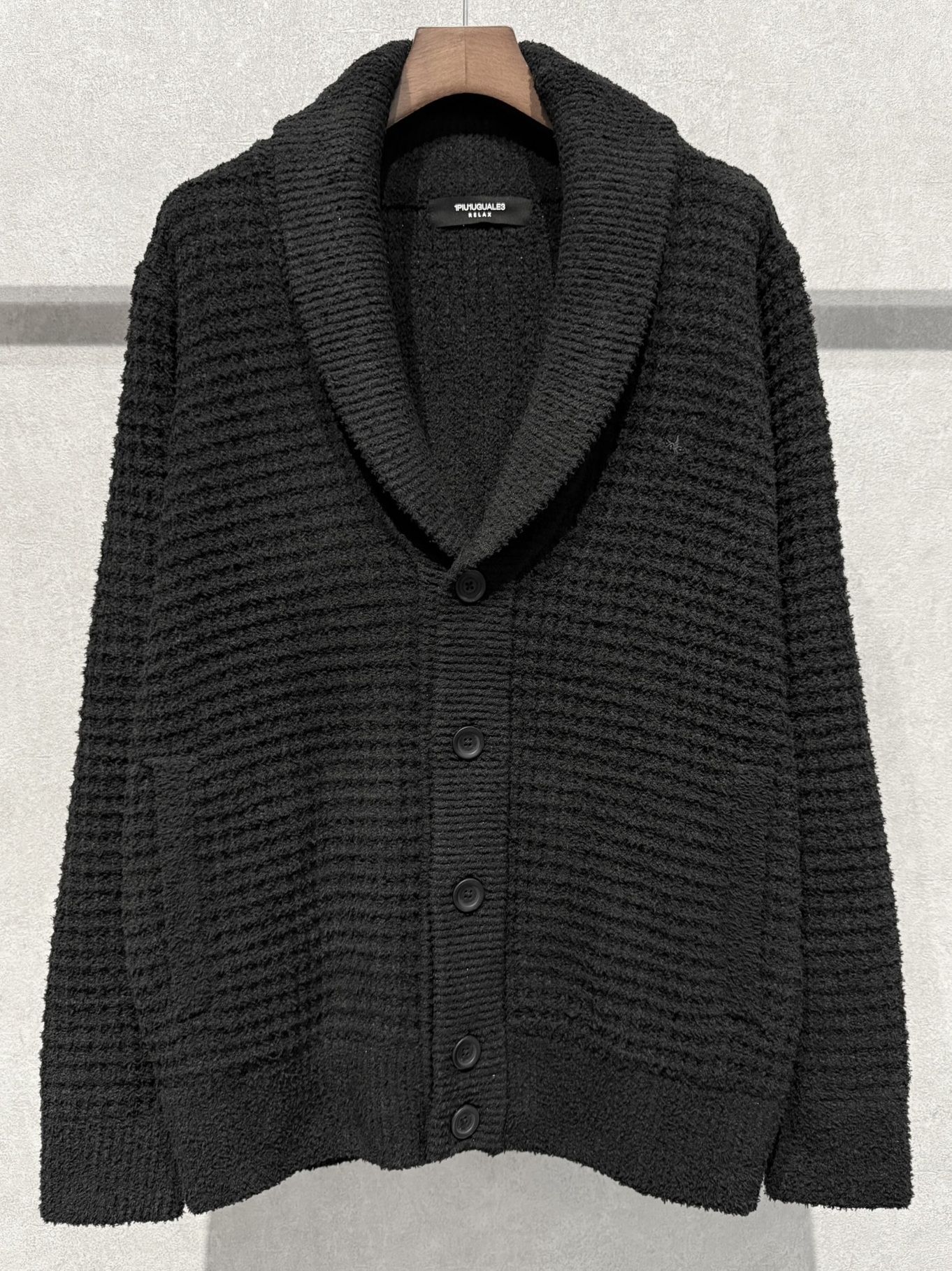ブロックワッフルニットセットアップ / usk-26043,usk-26044 / ブラック