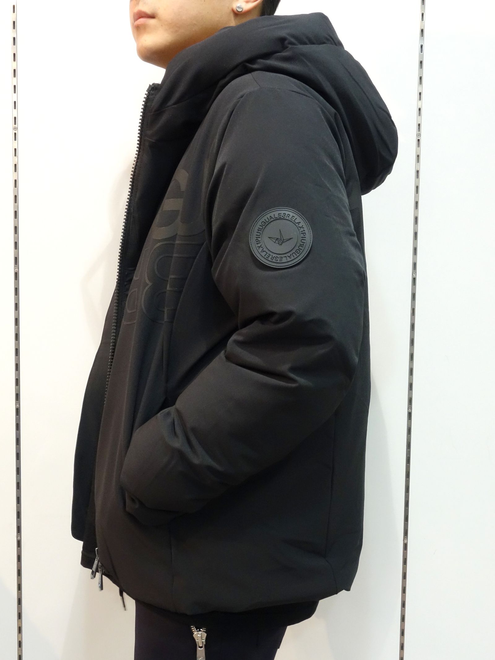 ★未使用タグ付★1piu1uguale3 中綿ジャケット メンズ L ☆未使用タグ付☆1piu1uguale3 中綿ジャケット メンズ L