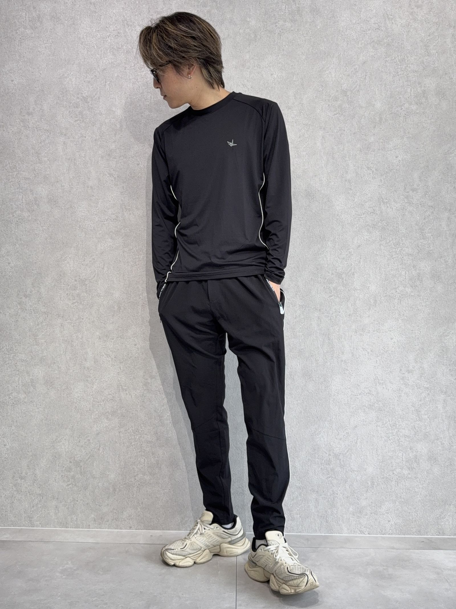 注目■1PIU1UGUALE3 RELAX■大人気 パイピングロングTシャツ 1PIU1UGUALE3 RELAX - パイピングロングTシャツ / ust-25019