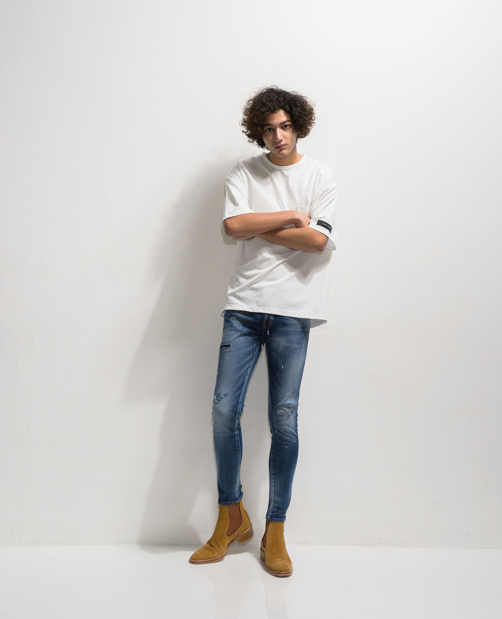 DOUBLE LOOSE POCKET TEE / RC20-T-008 / ビッグTシャツ