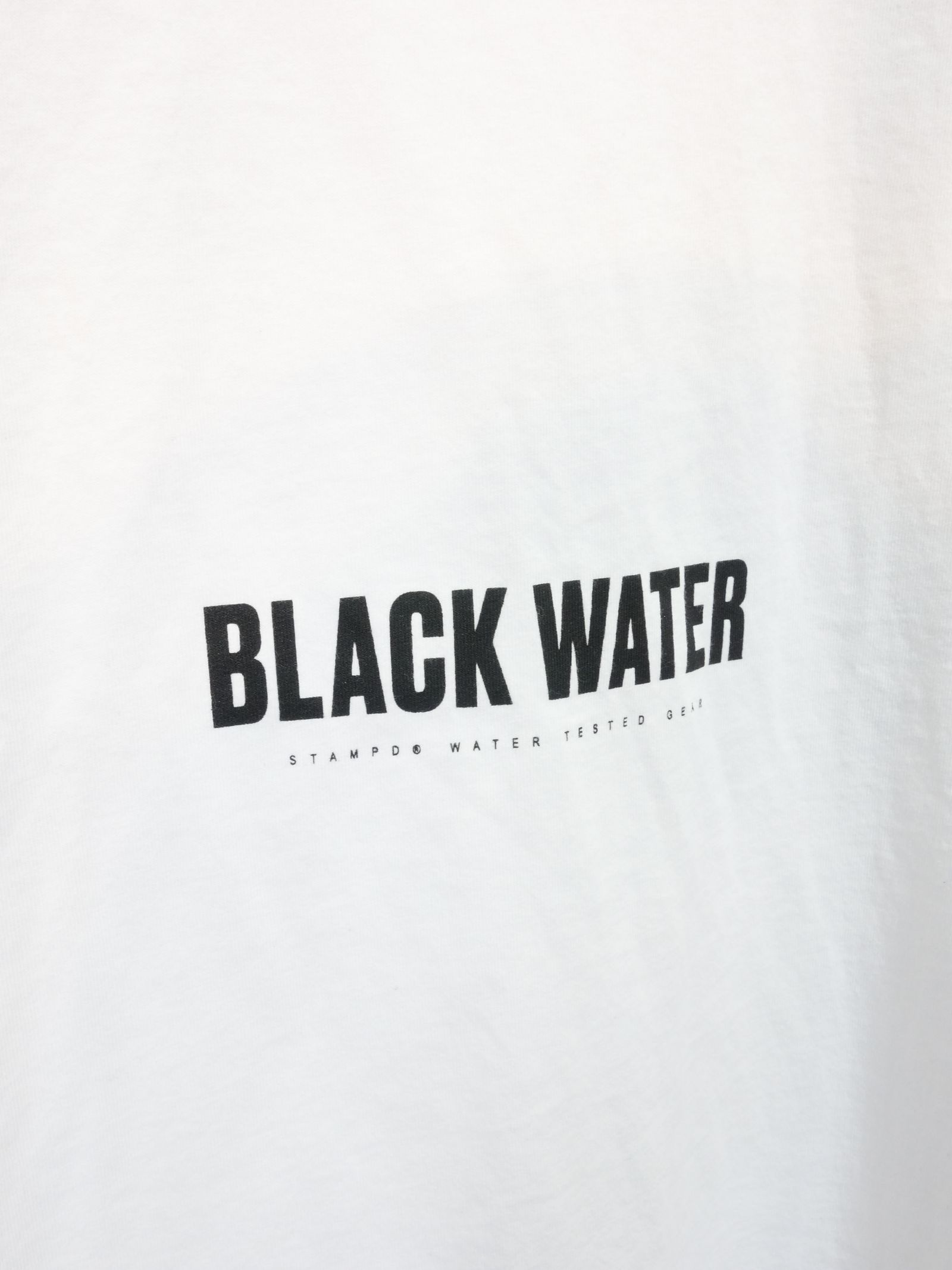 BLACK WATER RELAXED TEE / SLA-M2857TE / ビッグTシャツ