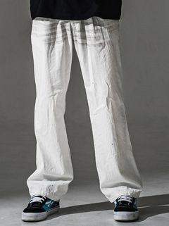 WK PT / RC41-ST-042 / ワンタックワークデニムパンツ / ホワイトユーズド (8月中旬入荷予定)