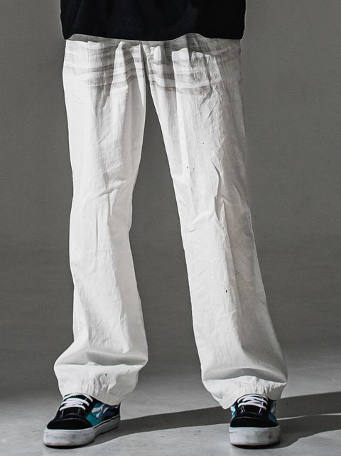 WK PT / RC41-ST-042 / ワンタックワークデニムパンツ / ホワイトユーズド (8月中旬入荷予定)
