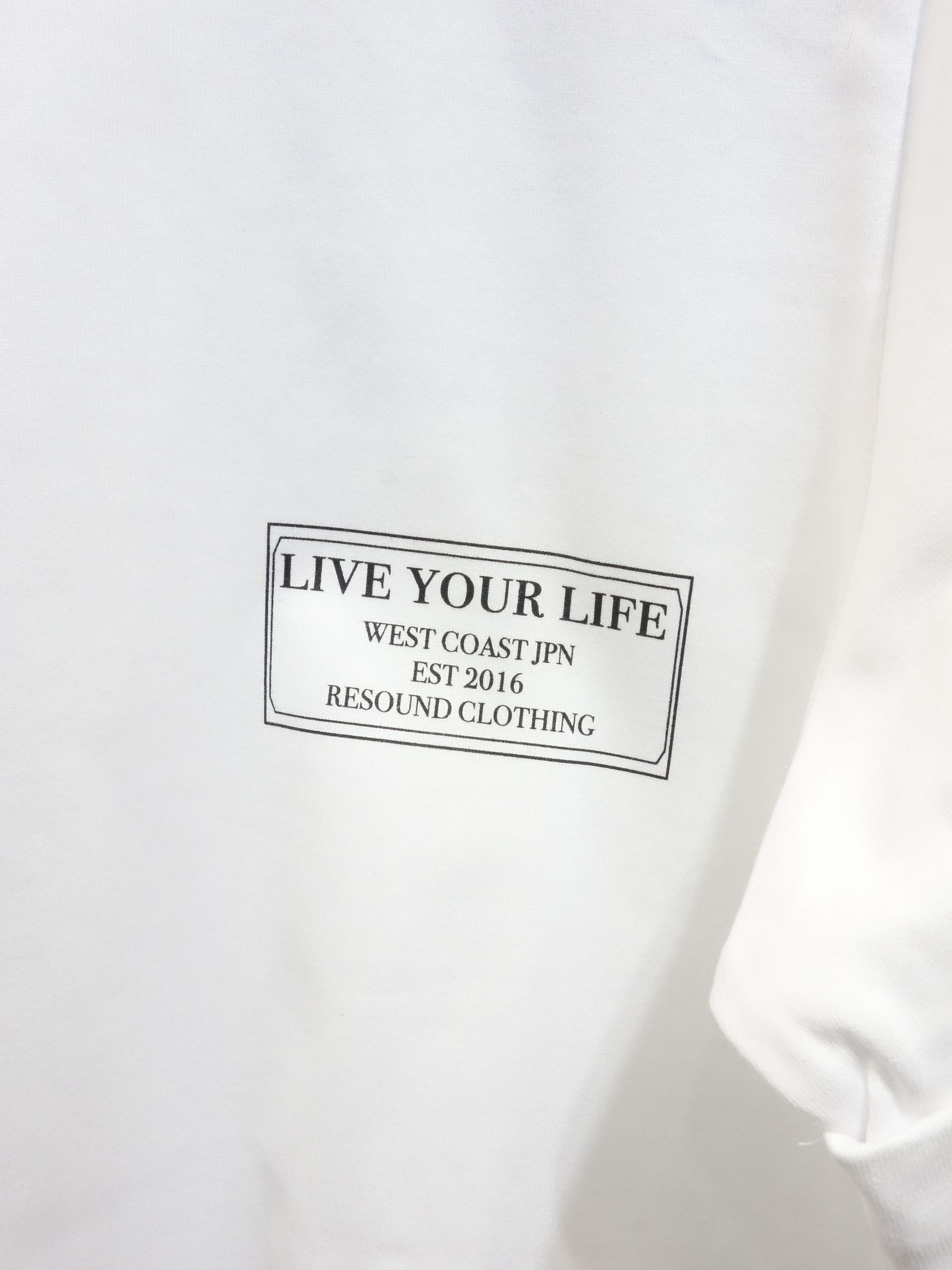 CREW ROLL UP JERSEY TEE / RC19-T-008 / プリントTシャツ ※