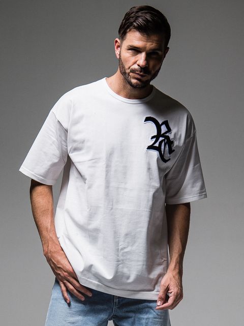RC CHENILLE LOOSE TEE / RC25-T-004 / ビッグTシャツ / ホワイト ※