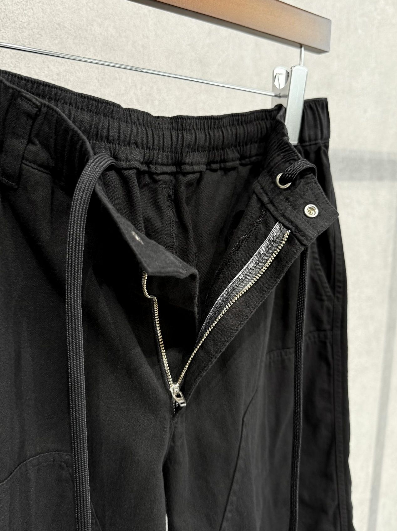 DOUBLE KNEE SHORTS / RC40-HP-007 / ダブルニーデニムハーフパンツ / ブラック