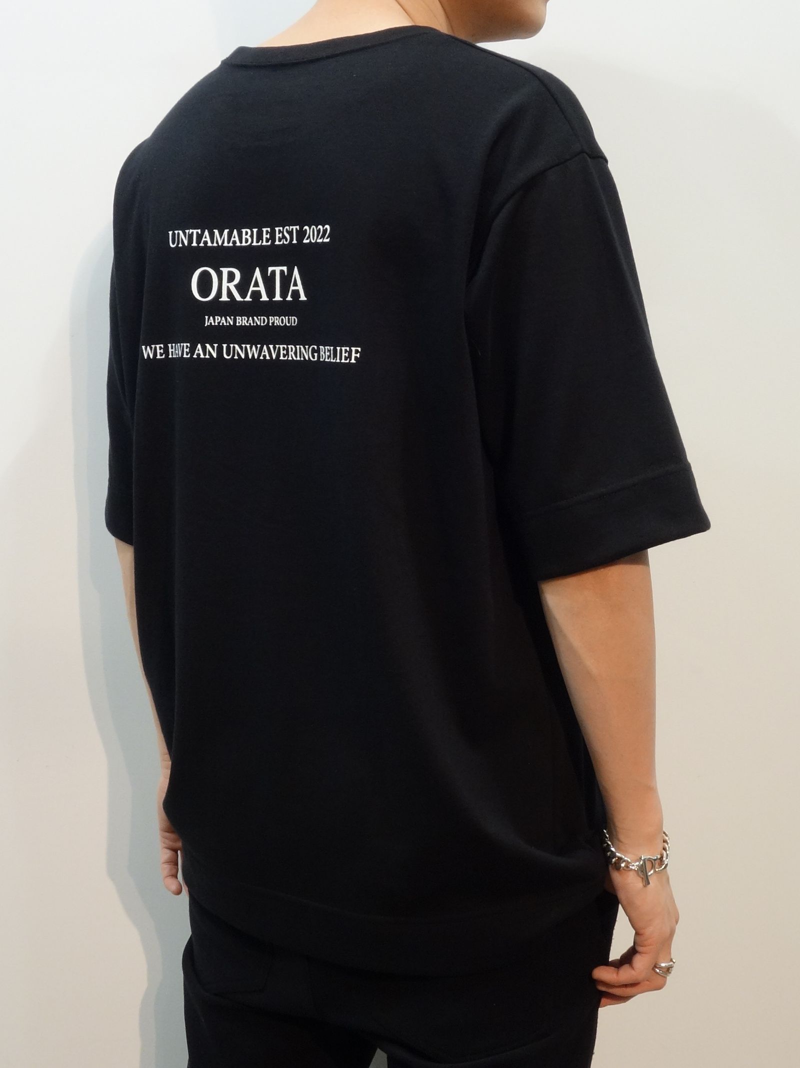 VINTAGE CREW T / OR1-T-003 / プリントTシャツ / ブラック
