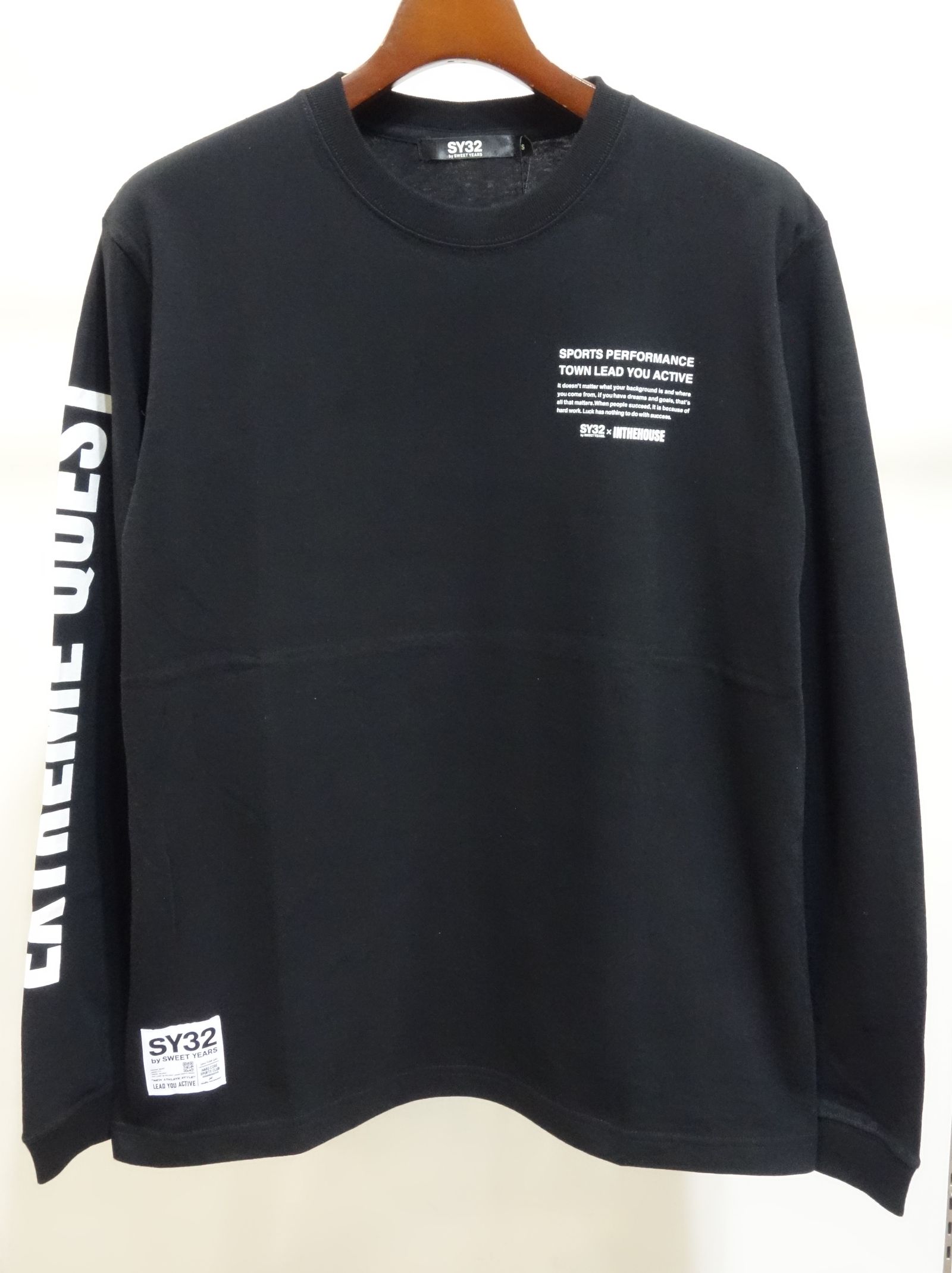 【SY32×IN THE HOUSE】 W-NAME L/S TEE / ITH11053 / ロングスリーブTシャツ