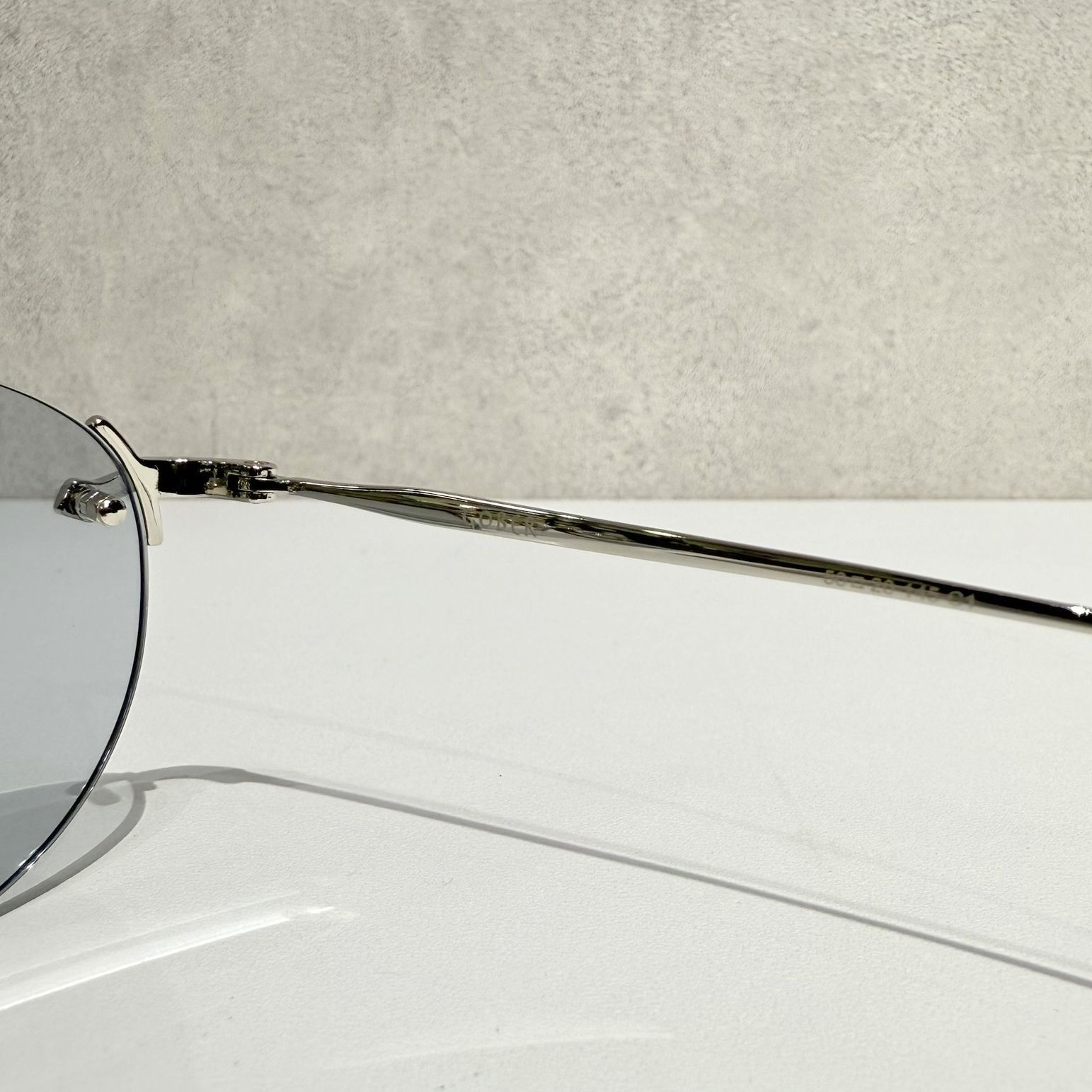 NEW. GOBER C-1 / サングラス / ブラステッドシルバー