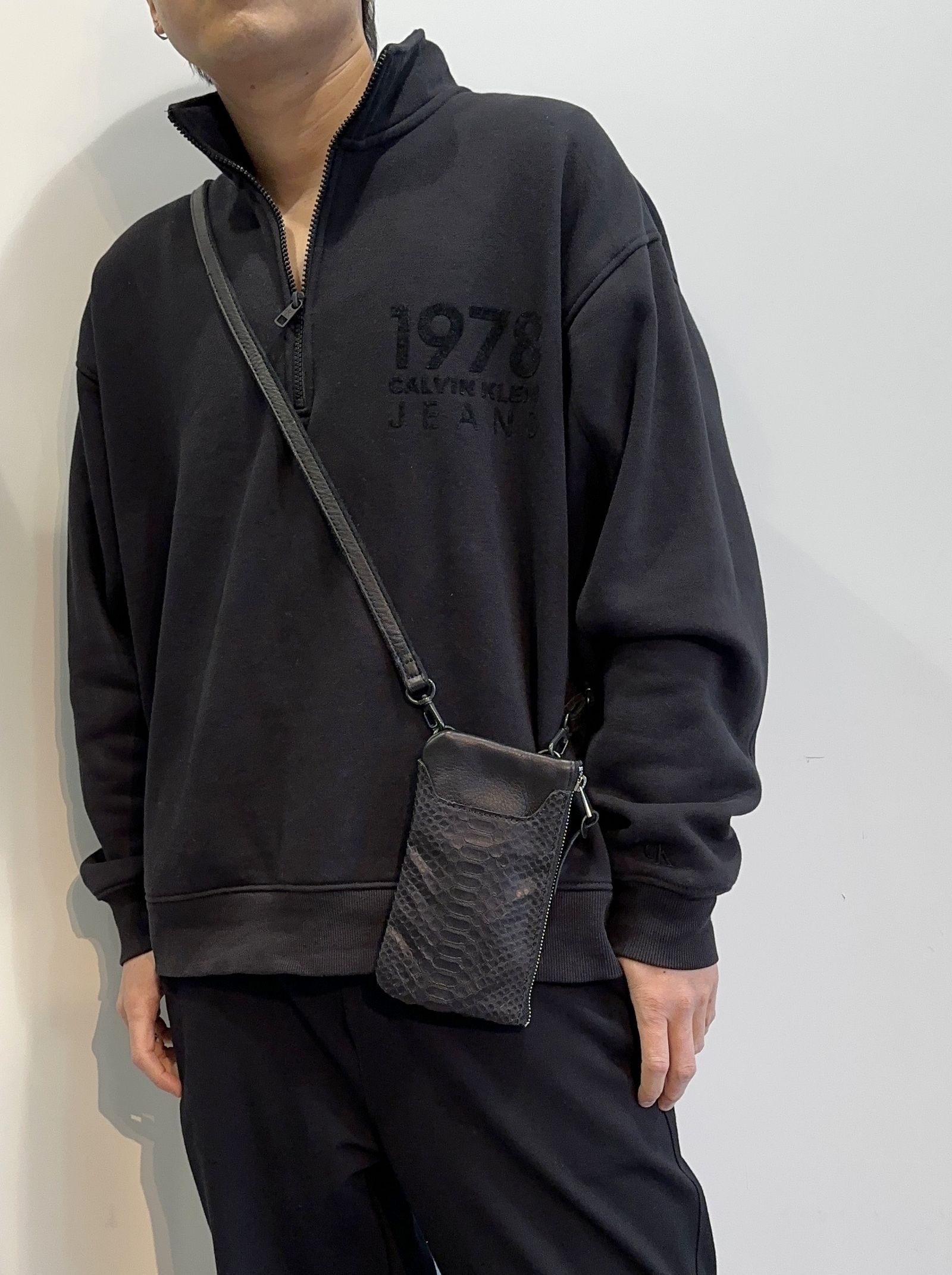 DECADE COLLABO WALLET PHONE BAG / RC30-BAG-005RD / ウォレットスマホショルダーバッグ / ブラック