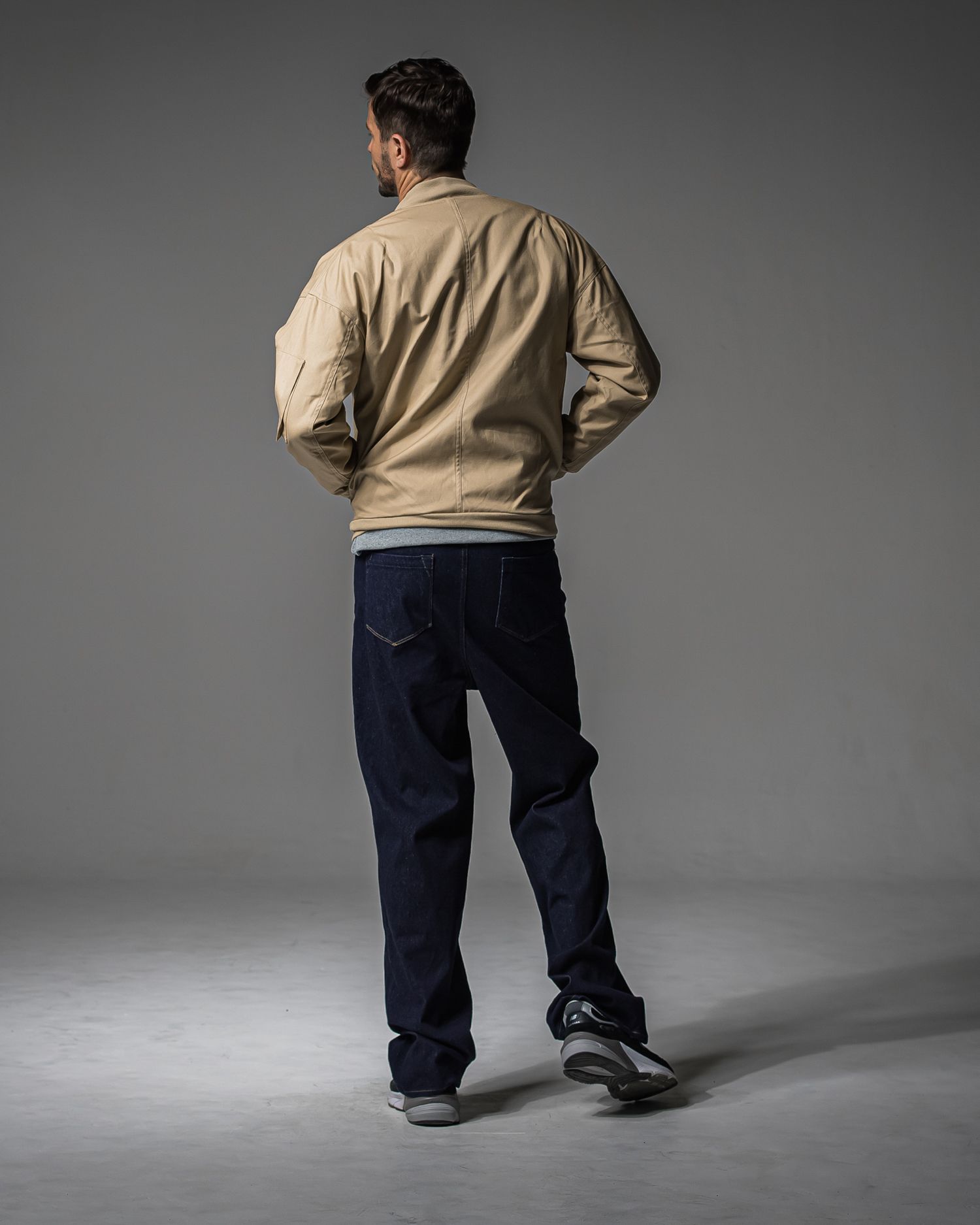 KING DENIM JERSEY / BASIC-ST-005 / デニムジャージ バギーワイドパンツ / インディゴワンウォッシュ
