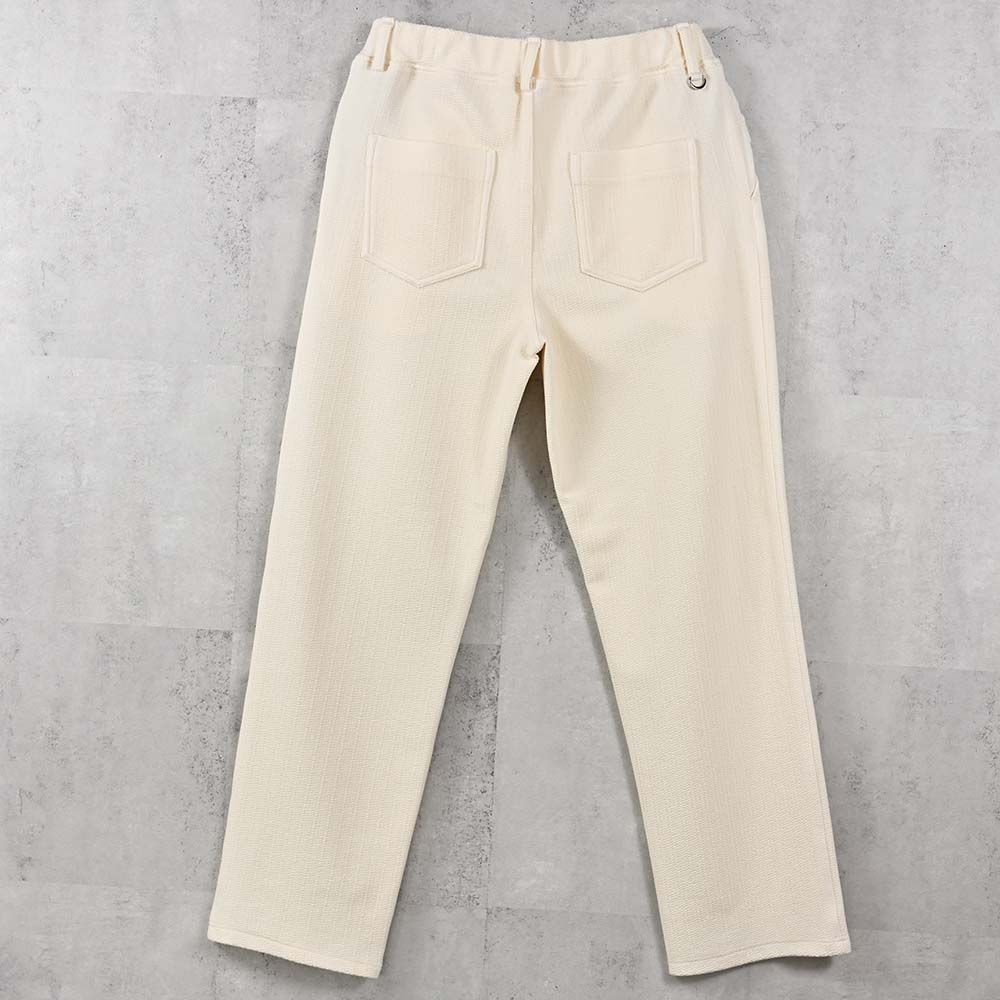 SEMI WIDE TUCK PANTS / RC40-ST-016WT / セミワイドタックパンツ / ブリスターオフホワイト (4月中旬入荷予定)