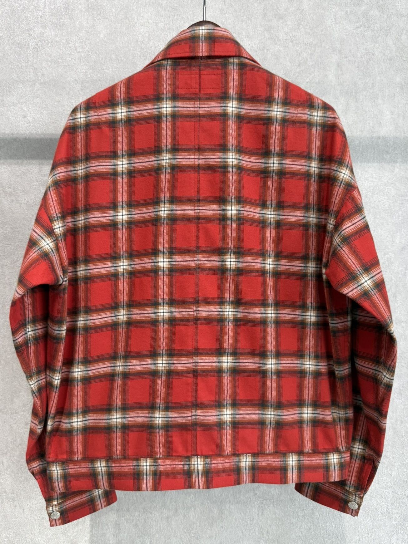 CHECK SHIRT JACKET / RC41-SH-003 / チェックシャツジャケット / レッド