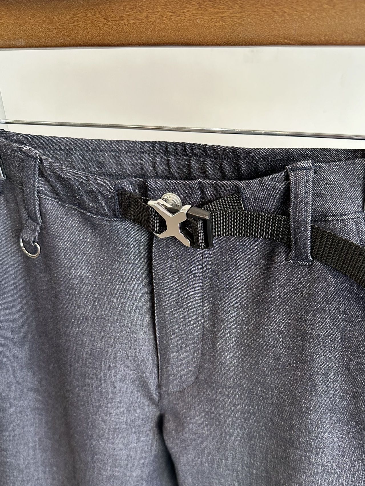 PAT TIGHT EASY PANTS / RC31-ST-037 / ベルト付きイージーパンツ / デニム