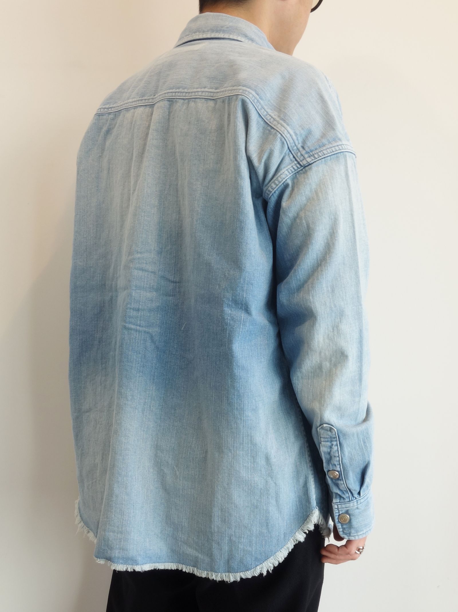 RESOUND CLOTHING - OVER DENIM SHIRTS / RC23-SH-001 / オーバー