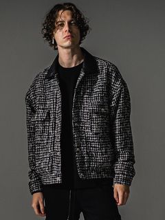 FCTWEED 2ND JK / RC41-JK-002 / ファンシーツイードジャケット / ブラック (9月下旬入荷予定)