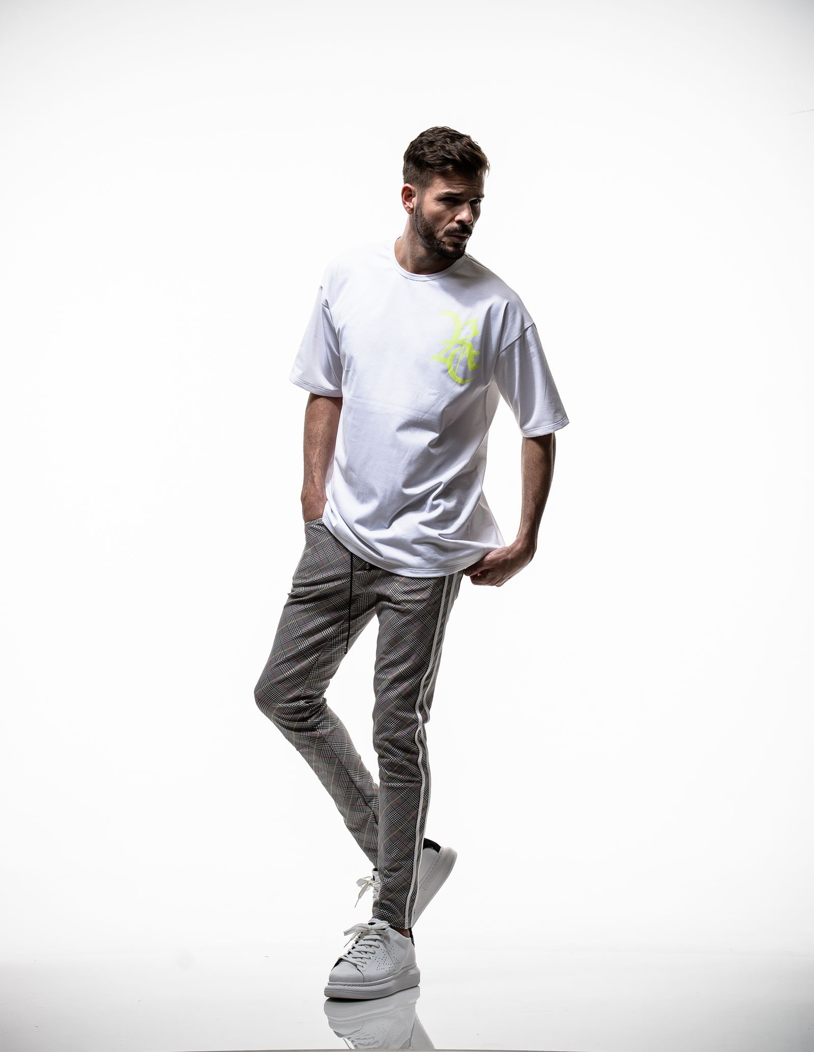 【※期間限定販売※】 BLIND LINE PT / BASIC-ST-008 / チェックラインパンツ