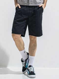 DOUBLE KNEE SHORTS / RC40-HP-007 / ダブルニーデニムハーフパンツ / ブラック (6月上旬入荷予定)