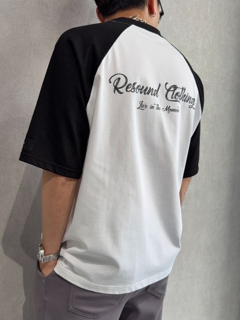 【RESOUND】アメカジなラグランTシャツに、綺麗なセミワイドパンツ