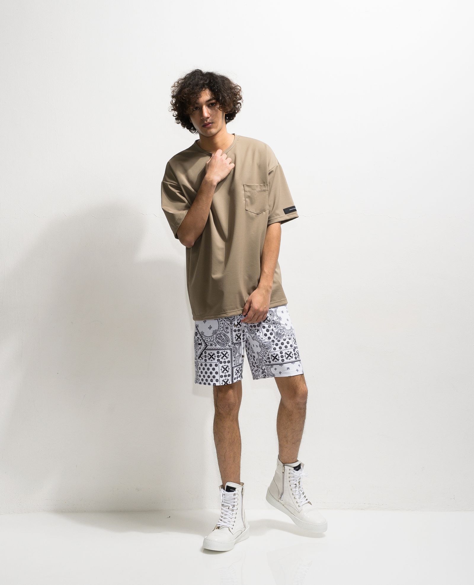 DOUBLE LOOSE POCKET TEE / RC20-T-008 / ビッグTシャツ