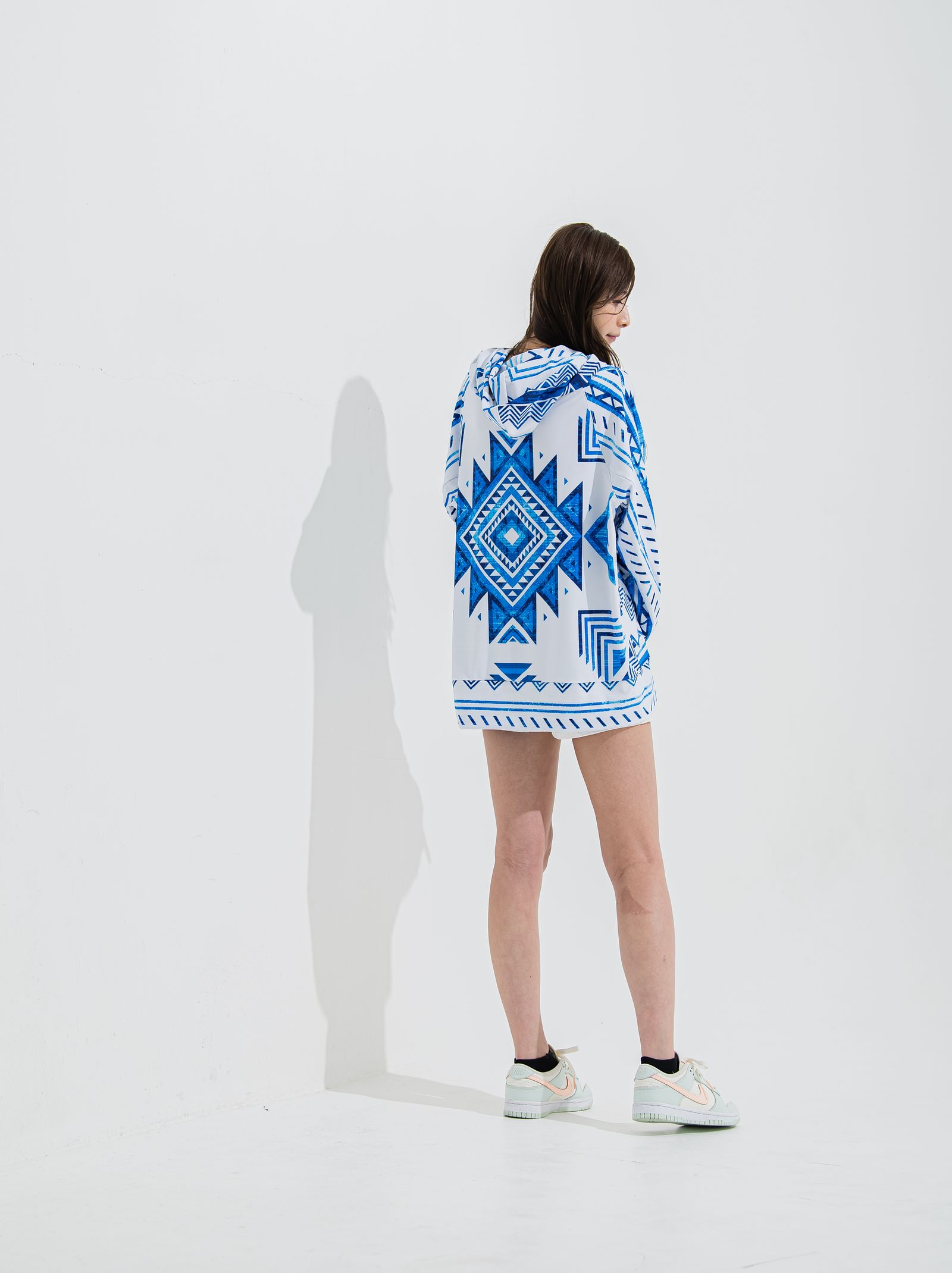 RUSH PULLOVER HOODIE / OR2-C-001  / ラッシュガードプルオーバーパーカー / ネイティヴブルー (7月中旬入荷予定)