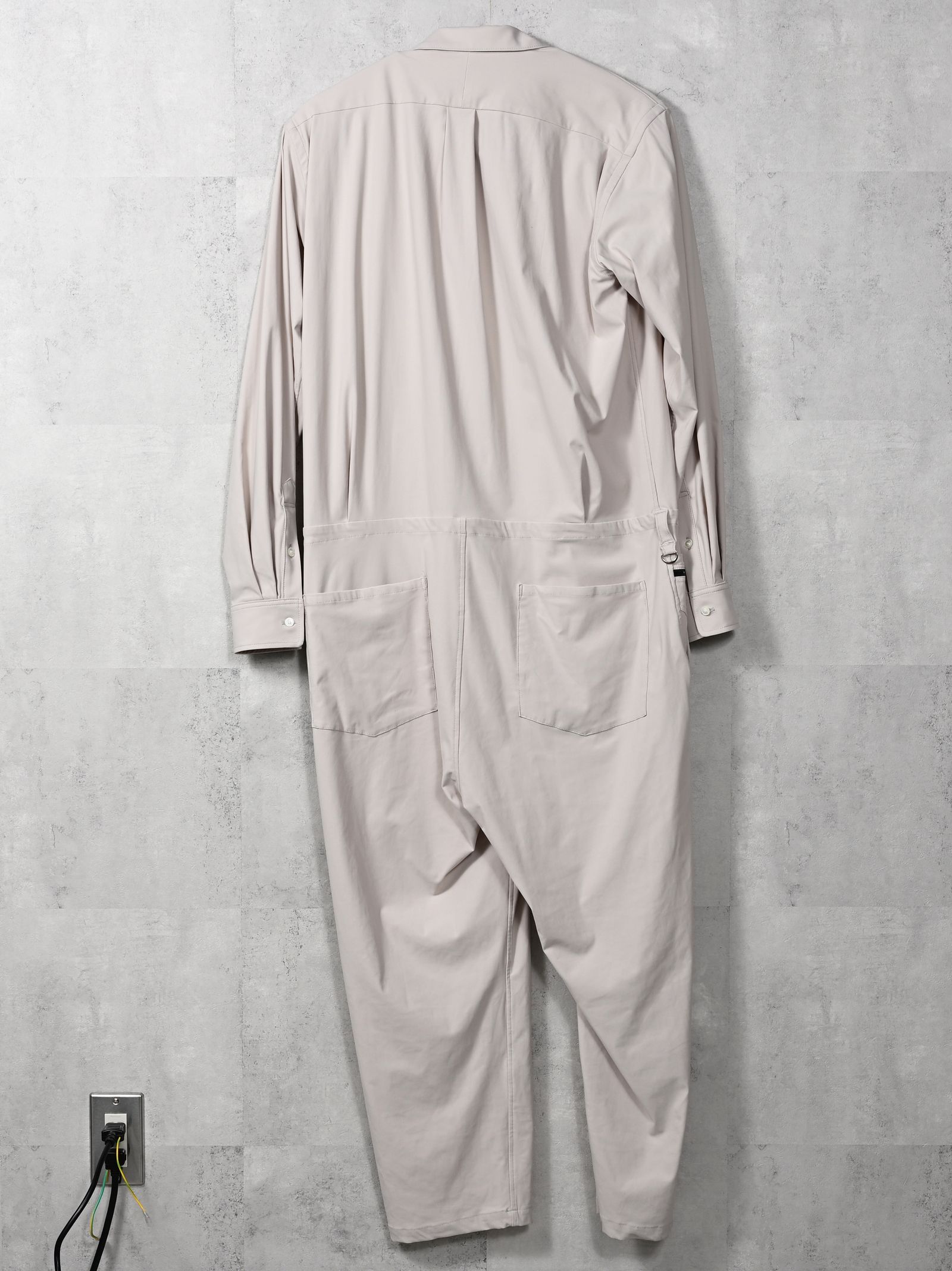 RAGE NYLON ALL IN ONE / DP1-TN-002 / 長袖シャツオールインワン / グレージュ (3月中旬入荷予定)