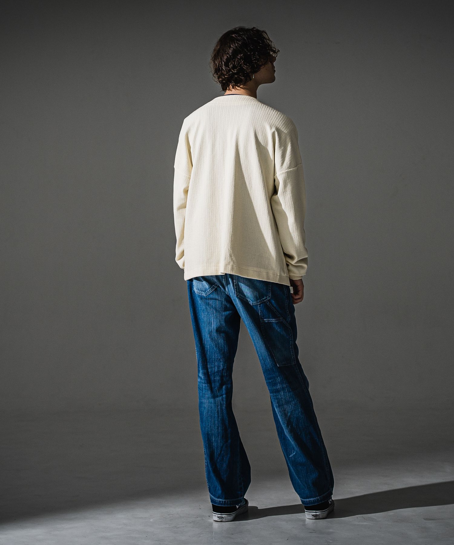 WK PT / RC41-ST-042 / ワンタックワークデニムパンツ / インディゴユーズド (8月中旬入荷予定)