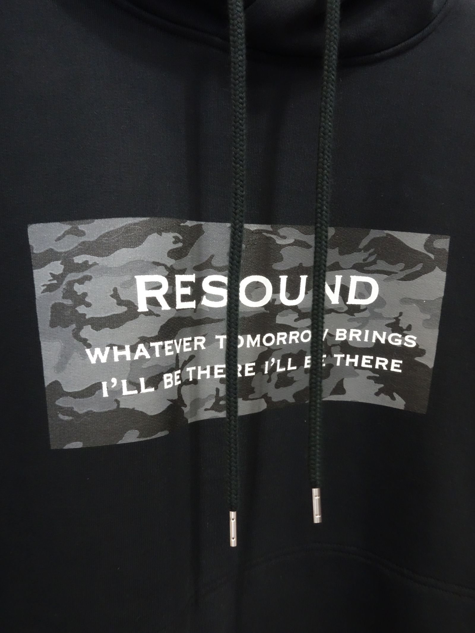 CAMOUFLAGE BOX ROGO LOOSE HOODIE / RC19-C-002 / ボックスロゴパーカー