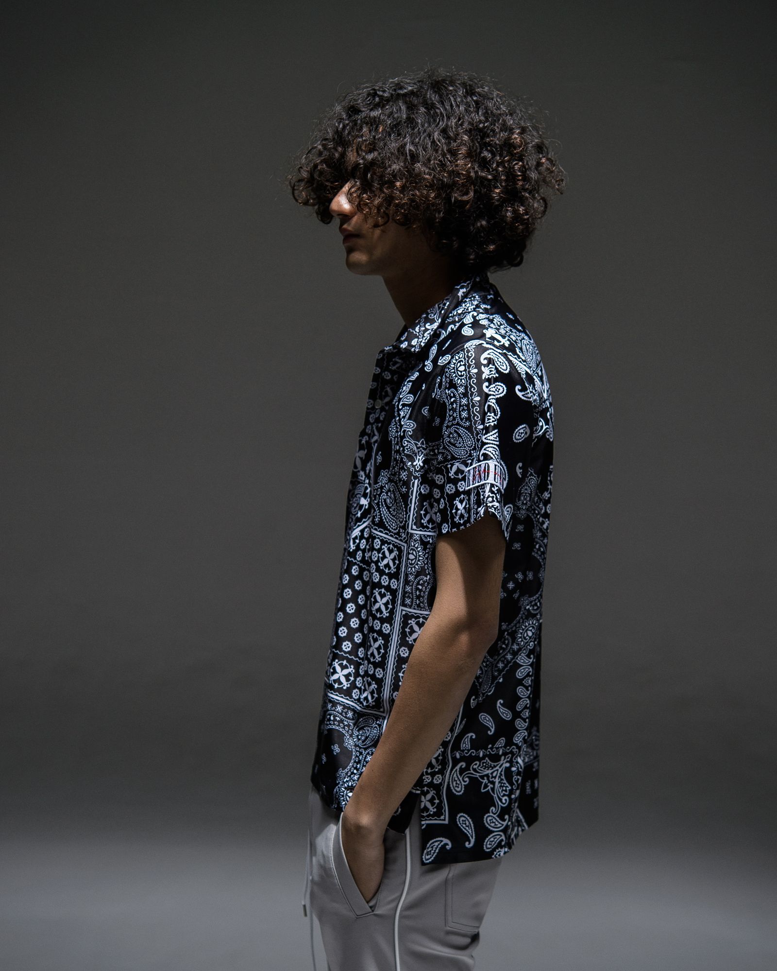 BANDANA RUSH POLO / RC21-T-005 / バンダナラッシュガードポロシャツ