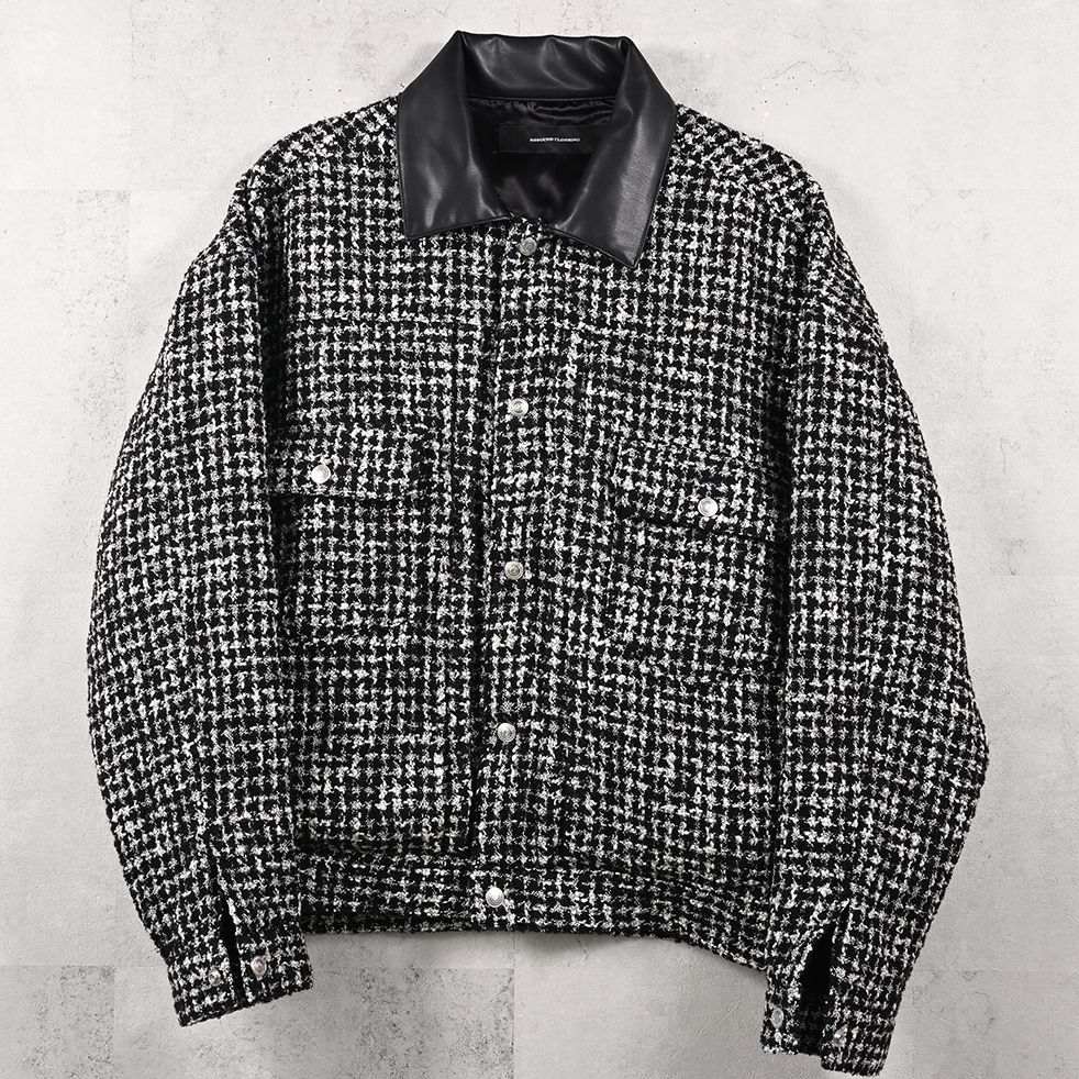 FCTWEED 2ND JK / RC41-JK-002 / ファンシーツイードジャケット / ブラック (9月下旬入荷予定)