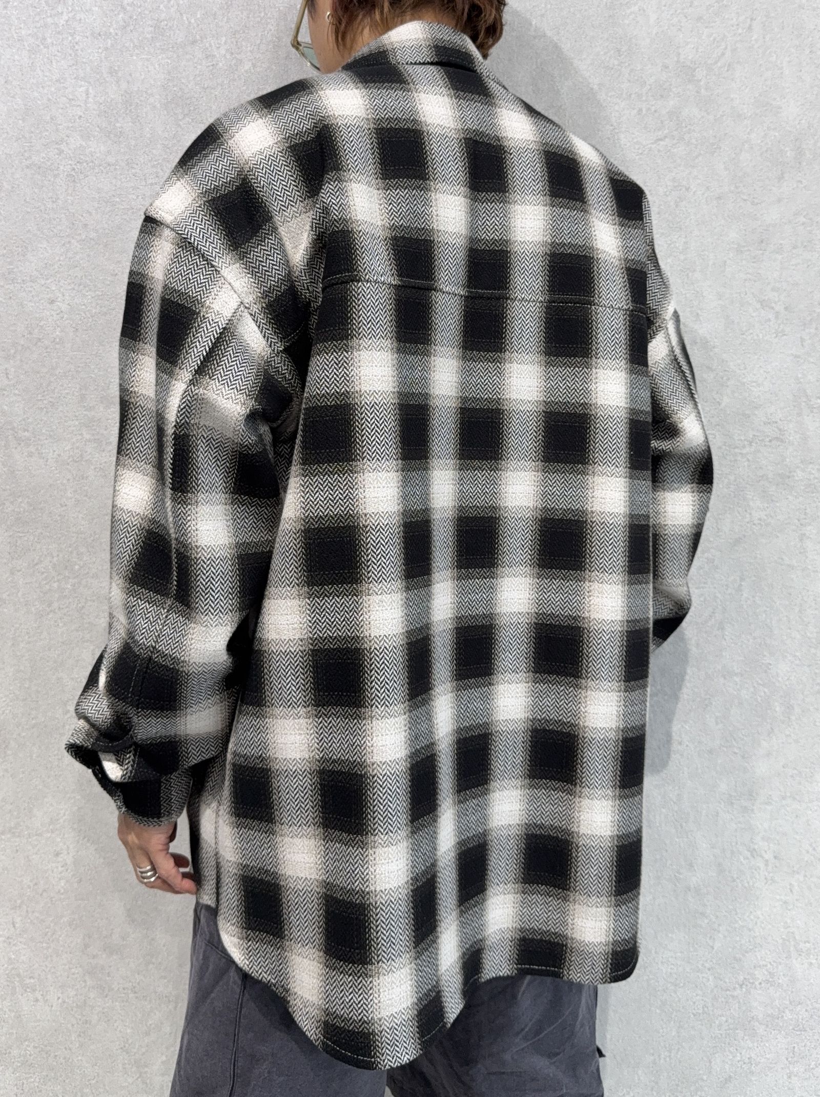 CPO SHIRTS JK / RC37-JK-004 / CPOチェックシャツジャケット / ブラックチェック