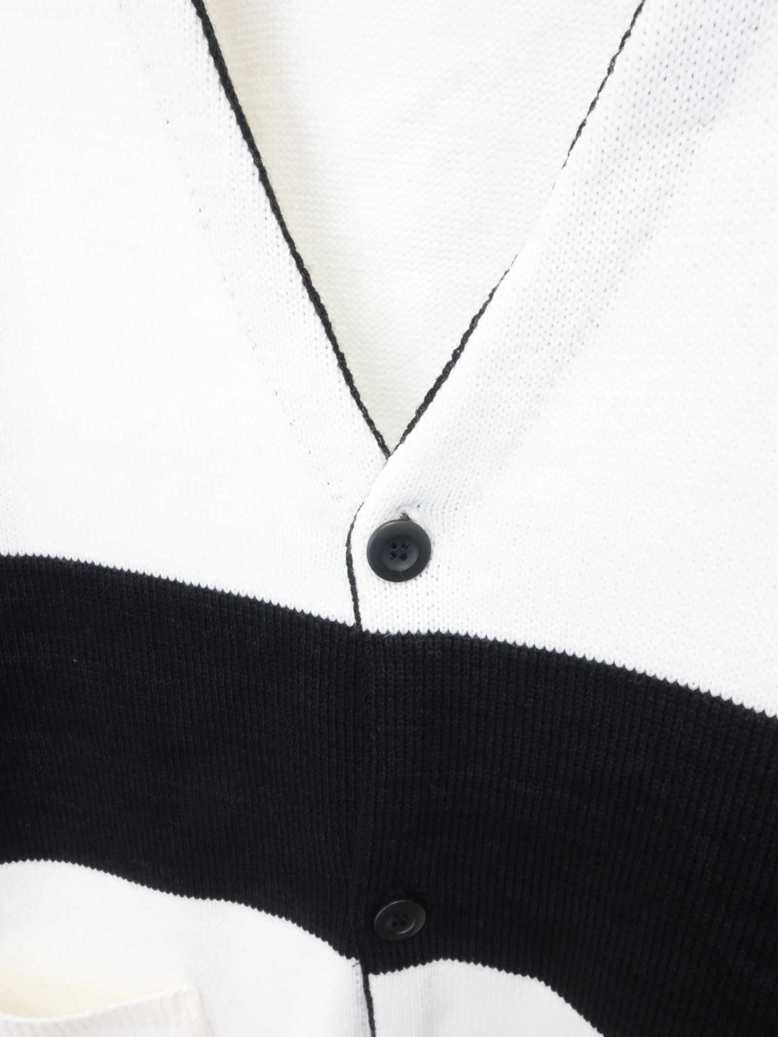 PILE LOOSE CARDIGAN / RC13-K-004 / ボーダーカーディガン
