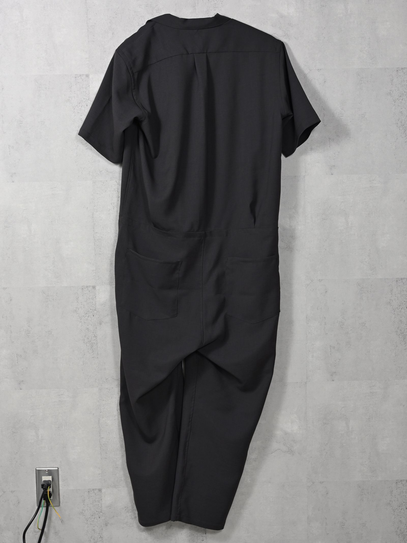 RAGE TWILL HALF ALL IN ONE / DP1-TN-001 / 半袖シャツオールインワン / チャコール (3月中旬入荷予定)