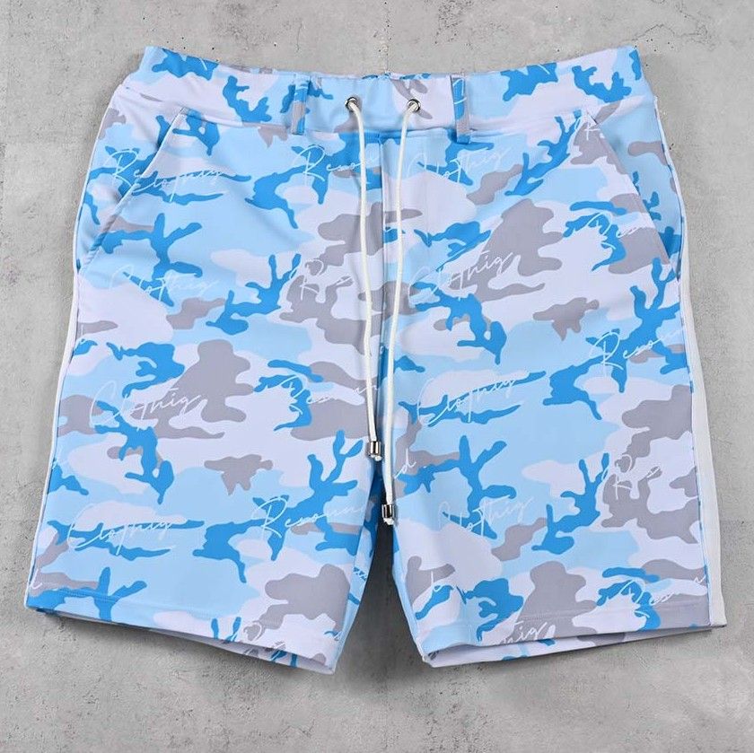 RUSH SHORTS / RC40-HP-002 / ラッシュガードショーツ / カモフラサックス (5月下旬入荷予定)